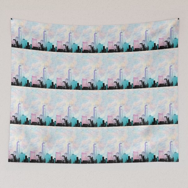 Item preview, Lower Manhattan (Watercolor) designed and sold by goldstreet.