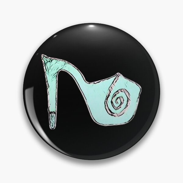Item preview, Green high heel shoe designed and sold by FlossOrFi.