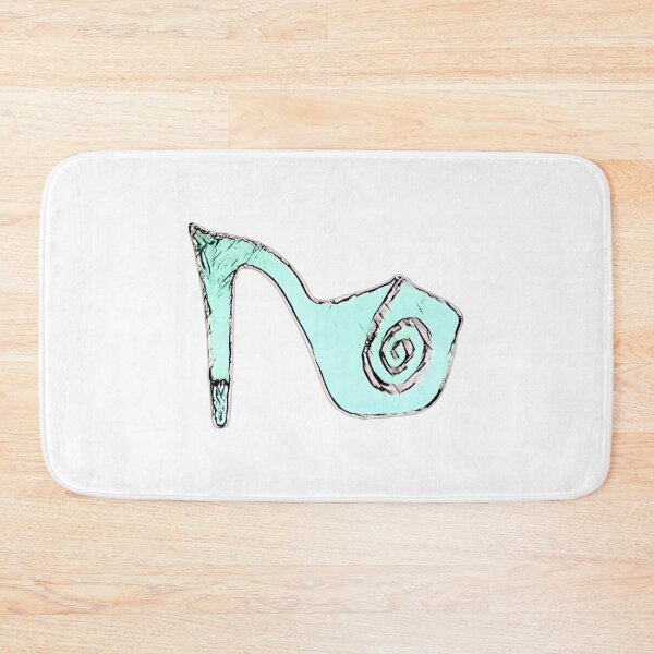 Item preview, Green high heel shoe designed and sold by FlossOrFi.