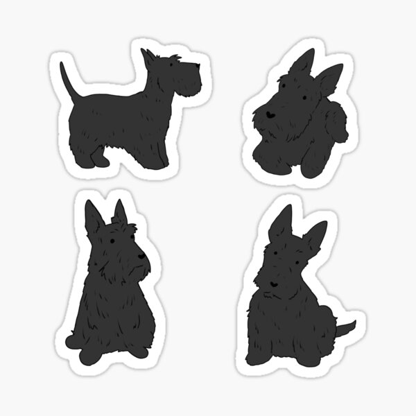 Item preview, scottish terrier pack  designed and sold by Mayarart.