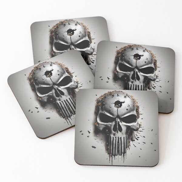 Item preview, Headshot skull designed and sold by CloudyIdeas3288.