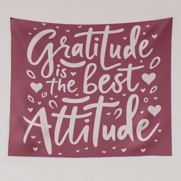 Item preview, Gratitude Is The Best Attitude designed and sold by RosieBellaStore.