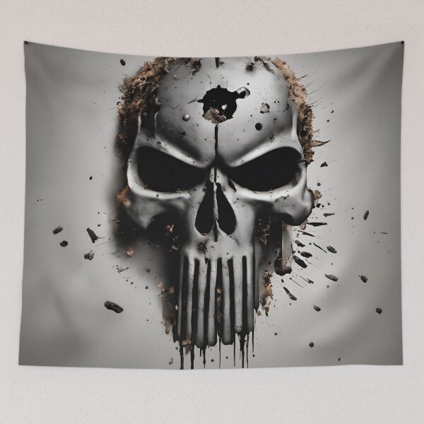 Item preview, Headshot skull designed and sold by CloudyIdeas3288.