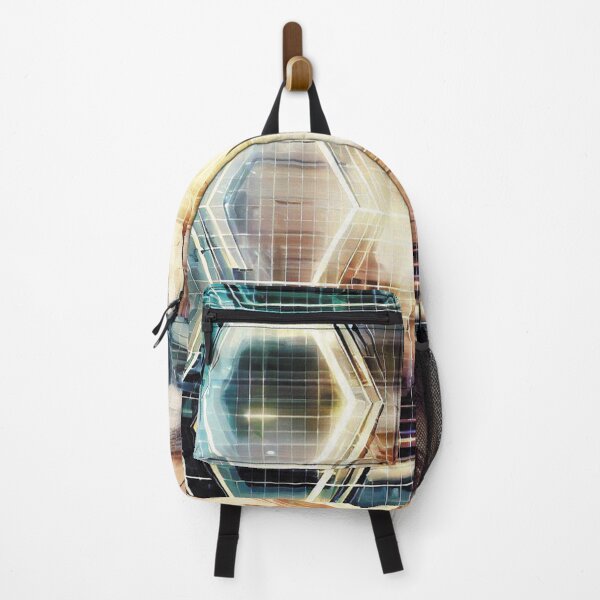 Item preview, Futuristic technological industrial hexagon design designed and sold by WelSol.