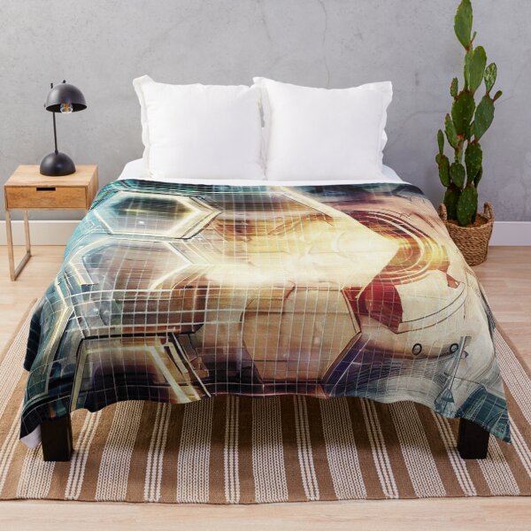 Item preview, Futuristic technological industrial hexagon design designed and sold by WelSol.