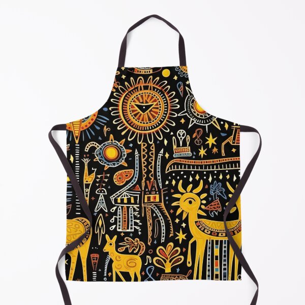 Item preview, Bogolan 12, African motifs in vibrant colours, beauty and fashion designed and sold by br3wow.