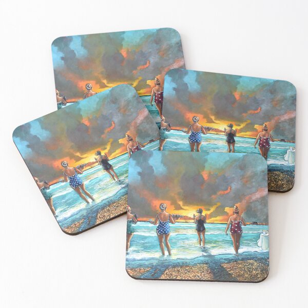 Item preview, Early Morning swim designed and sold by RonaldWestArt.