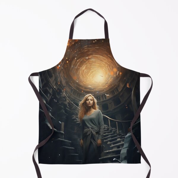 Item preview, Stairway to Infinite Knowledge: A Library in the Fantasy Galaxy designed and sold by oanaunciuleanu.