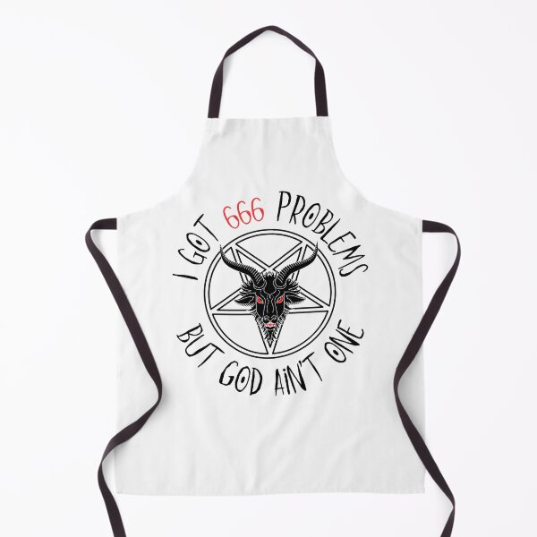 Item preview, I got 666 problems but God ain't one. designed and sold by BubonicCowboy.