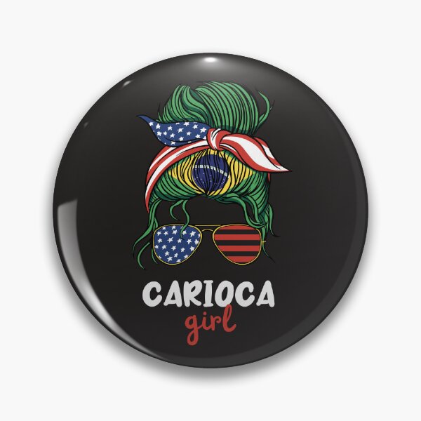 Artikelvorschau, Carioca Rio De Janeiro Brasilianische Mädchenflagge entworfen und verkauft von MrEddie10.