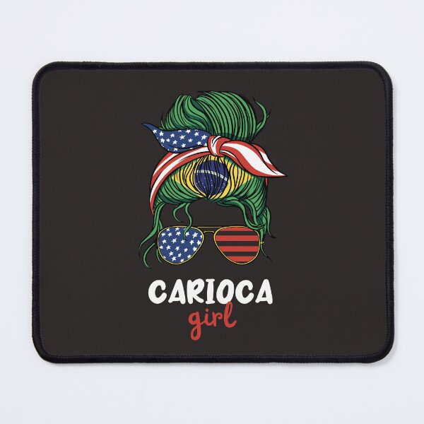 Item preview, Carioca Rio De Janeiro Brazilian Girl Flag designed and sold by MrEddie10.