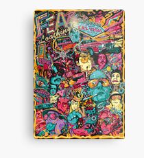 Â Las Vegas Tribute Metal Print