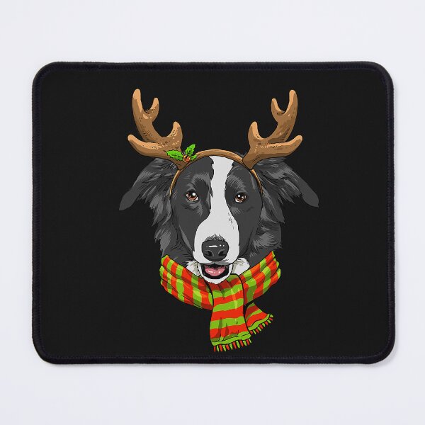 Item preview, Border Collie Christmas Reindeer Antlers Dog designed and sold by mainana78.