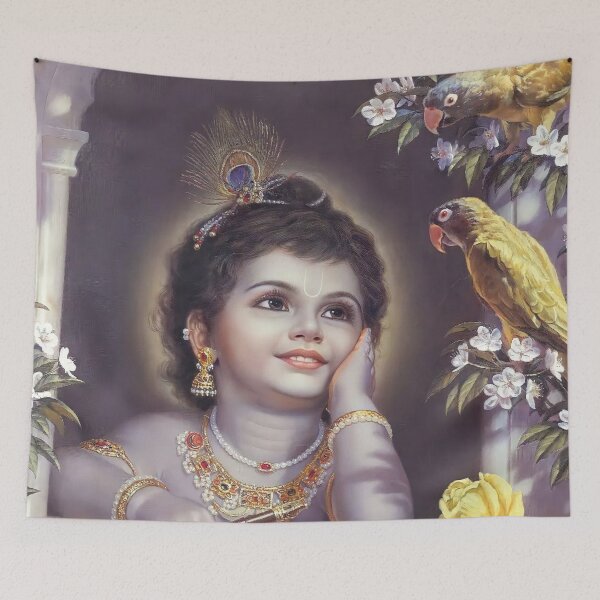 Item preview, Cute Lord Krishna  designed and sold by banothsonu.
