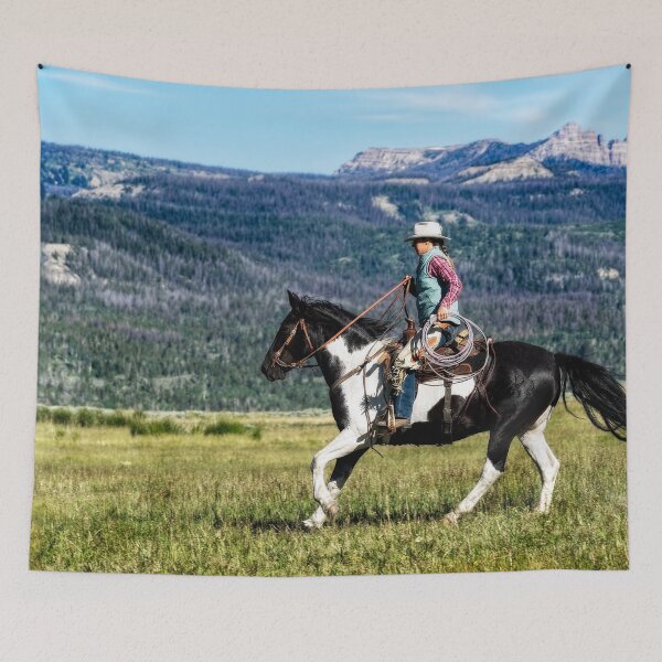 Item preview, A Slow Trot On the Wyoming Range designed and sold by Kay Brewer.