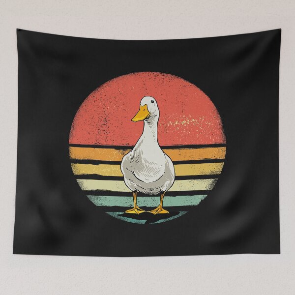 Aperçu de l'œuvre Duck Vintage Duck Farm Animals Duck Lover créée et vendue par mainana78.