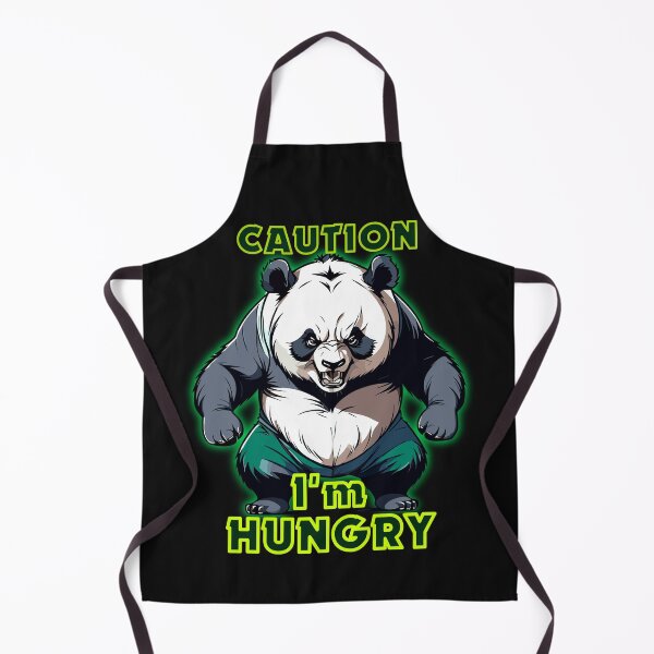 Item preview, Giant Angry Panda - Caution, I'm HUNGRY designed and sold by HoruXtore.