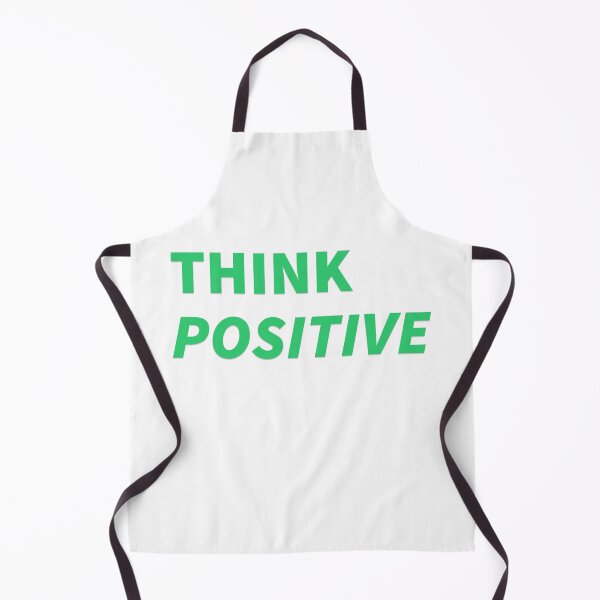 Item preview, Think Positive Typography Tee designed and sold by Prints Shoppe.