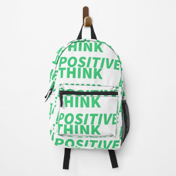 Item preview, Think Positive Typography Tee designed and sold by Prints Shoppe.