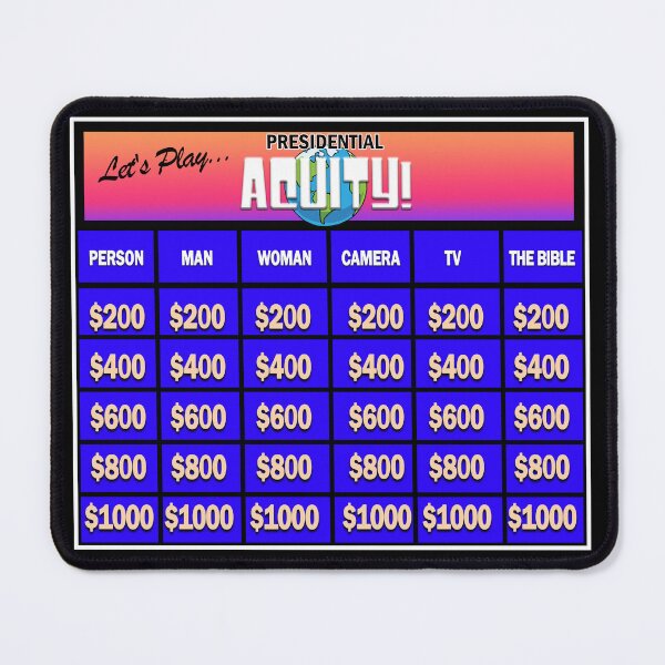 Item preview, ACUITY TEST!!! *Presidential Edition  designed and sold by javajohnart.