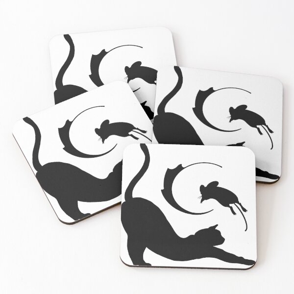 Item preview, Cartoon cat and mouse designed and sold by fatimah-SL.