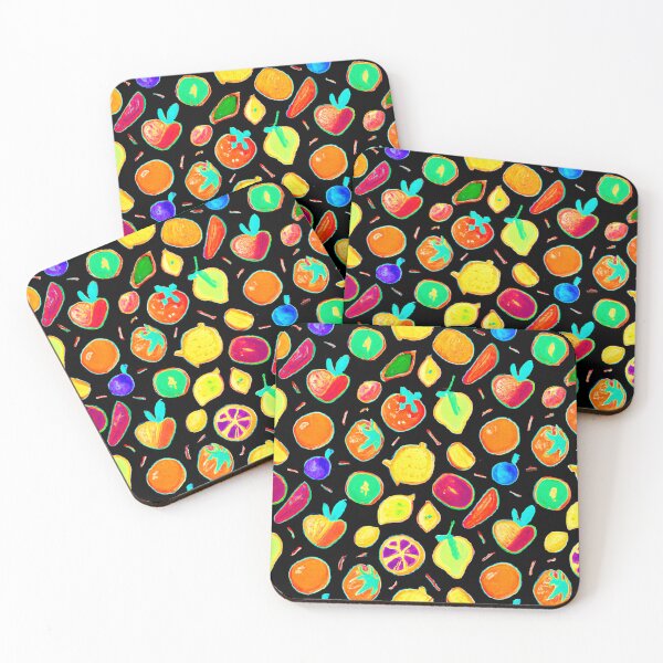 Item preview, Fruitful Neon Visions Design designed and sold by Health And Fitness Posts e-Store.