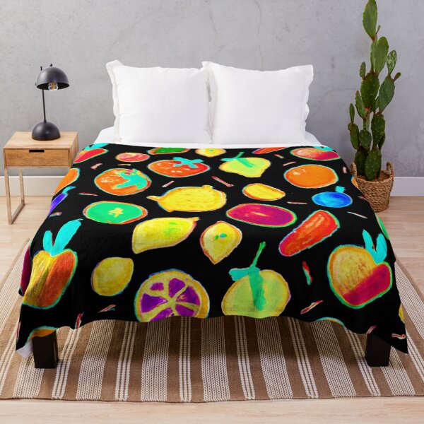 Item preview, Fruitful Neon Visions Design designed and sold by Health And Fitness Posts e-Store.