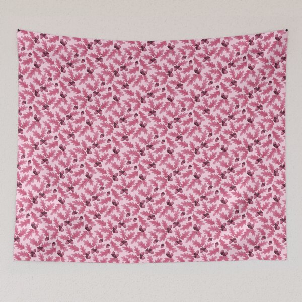 Item preview, Welcome Autumn "Pink Acorns" designed and sold by Kalaidas-Art.