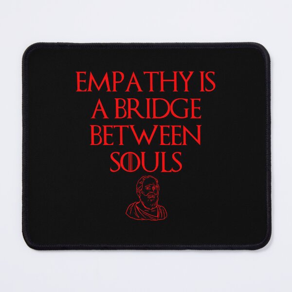 Item preview, Bridge Between Souls Stoic Philosophy Quote Design designed and sold by OurPhilosophy.