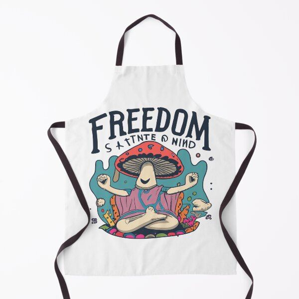 Item preview, Freedom is a state of mind | Journey to Inner Freedom | The Meditative Mushroom Sage designed and sold by mindexploration.