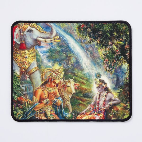 Item preview, lord krishna and Indra designed and sold by banothsonu.