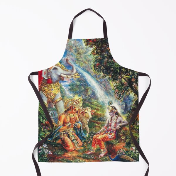 Item preview, lord krishna and Indra designed and sold by banothsonu.