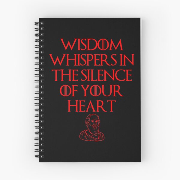 Item preview, Silence of Your Heart Stoic Philosophy Quote Design designed and sold by OurPhilosophy.