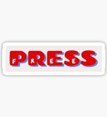 Free Press Sticker
