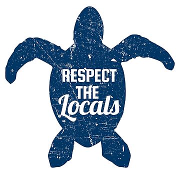 Artwork thumbnail, Respect The Locals Sea Turtle Conservation by banwa