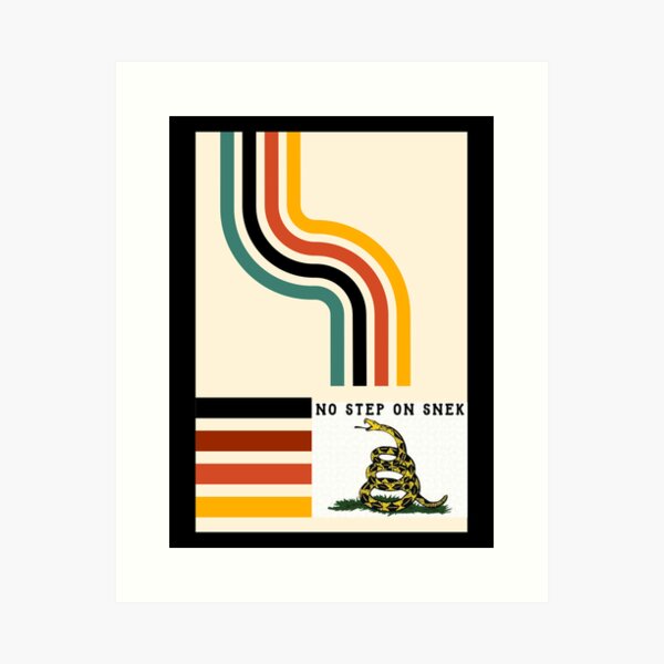 No Step On Snek - Funny - Posters and Art Prints