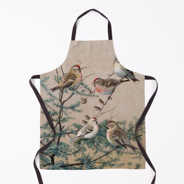 Item preview, Vintage Birds in a Pine Tree designed and sold by tomorrowsart.