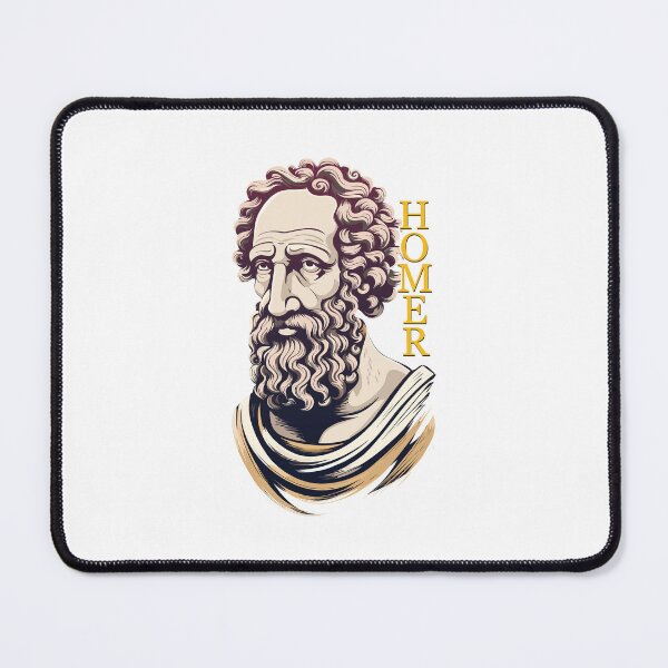 Item preview, Homer - Greek poet designed and sold by portokalis.