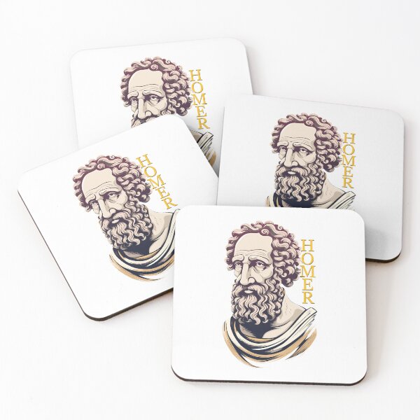Item preview, Homer - Greek poet designed and sold by portokalis.