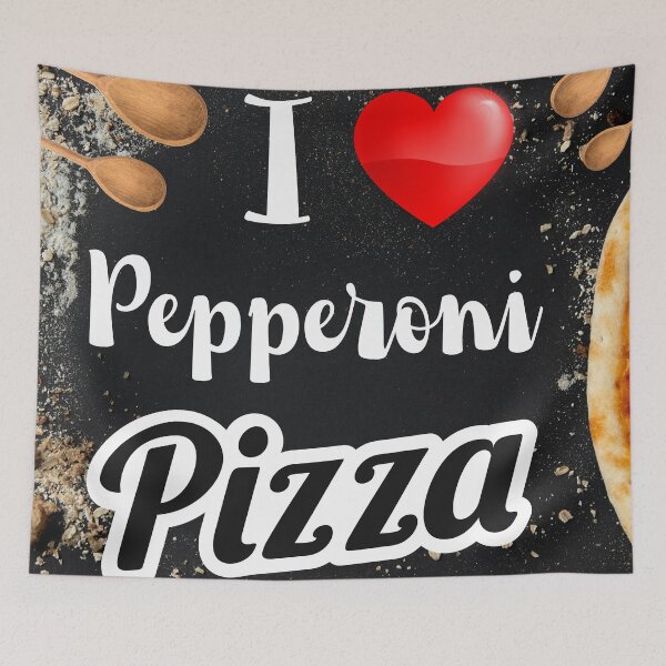 Item preview, I love Pepperoni pizza designed and sold by studio468.