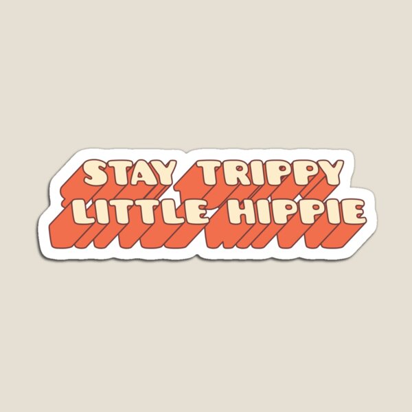 Item preview, Groovy Stay Trippy Pequeño Hippie designed and sold by TheFullFantasy.