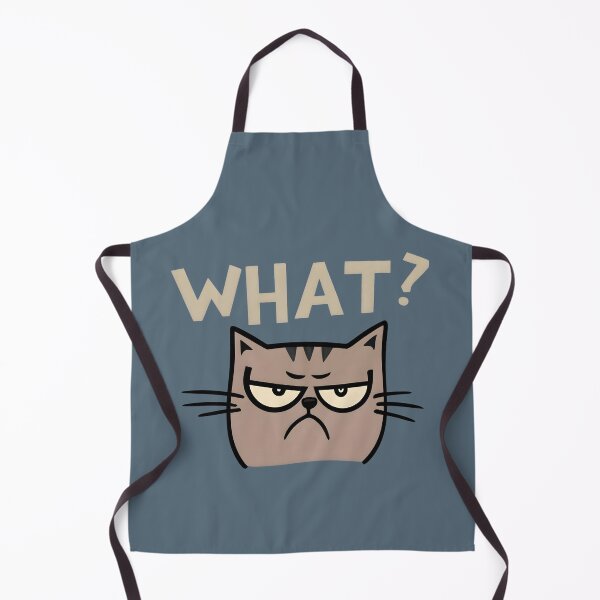 Item preview, Curious Query: The Cat Asking 'What? designed and sold by JackJazz.