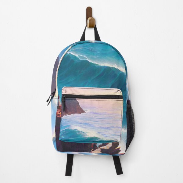 Item preview, Dramatic Coastal Cliif with Waves designed and sold by Arkneer.
