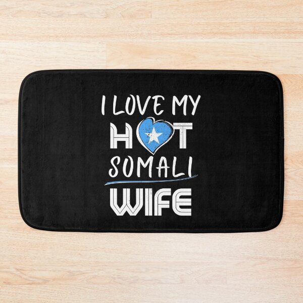 Item preview, I Love My Hot Somali Wife Somalia Husband designed and sold by Furahisha.