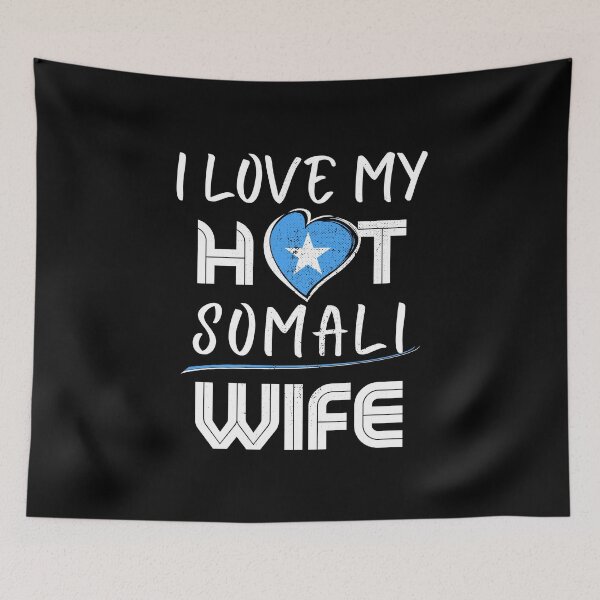 Item preview, I Love My Hot Somali Wife Somalia Husband designed and sold by Furahisha.