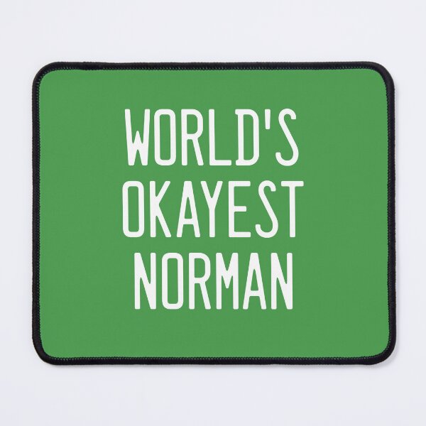 Item preview, World's Okayest Norman designed and sold by TimespunThreads.