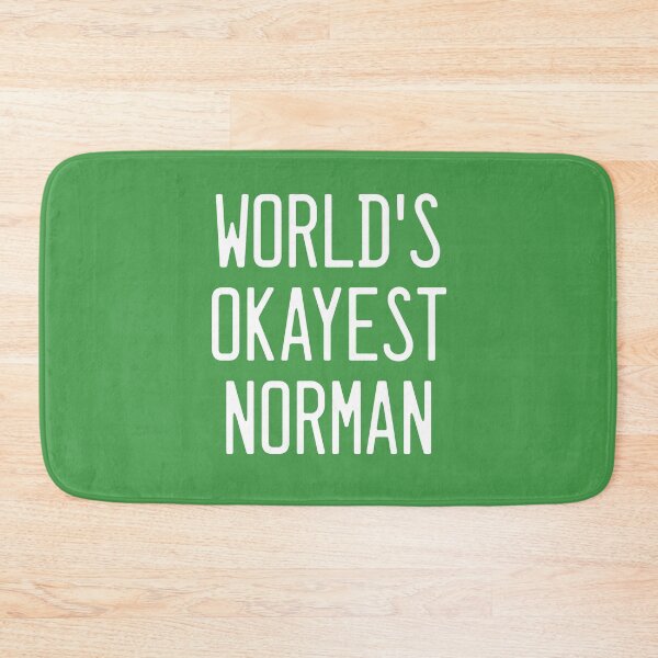 Item preview, World's Okayest Norman designed and sold by TimespunThreads.