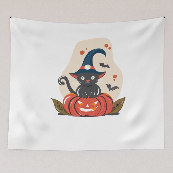 Item preview, Cat in a Wizard's Hat  designed and sold by ByAllyAlly.