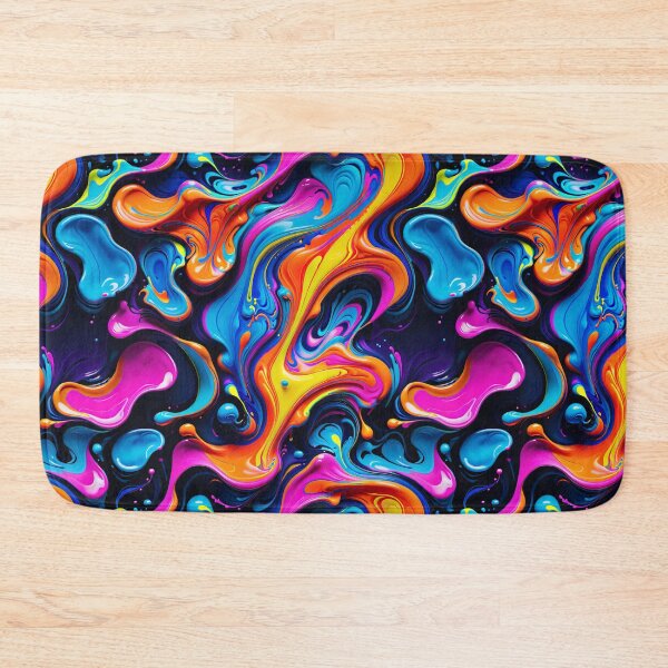 Item preview, Abstract, All Over Print, Vibrant Liquid Paint Design designed and sold by Image-Caption.