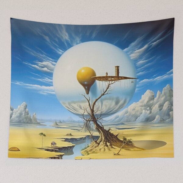 Item preview, Dystopian Echoes: A Surreal Vision designed and sold by Mullet Monkey.